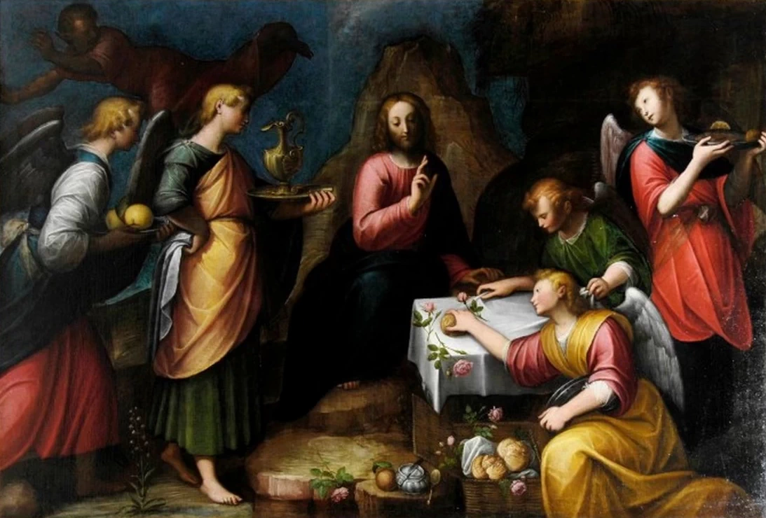  17-Orsola Caccia-Cristo nel deserto -Asti  